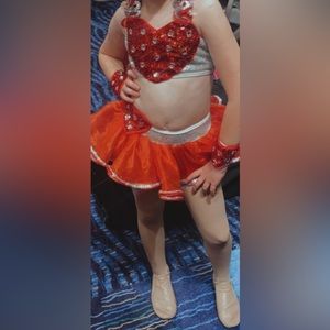 Glamour costume with heart